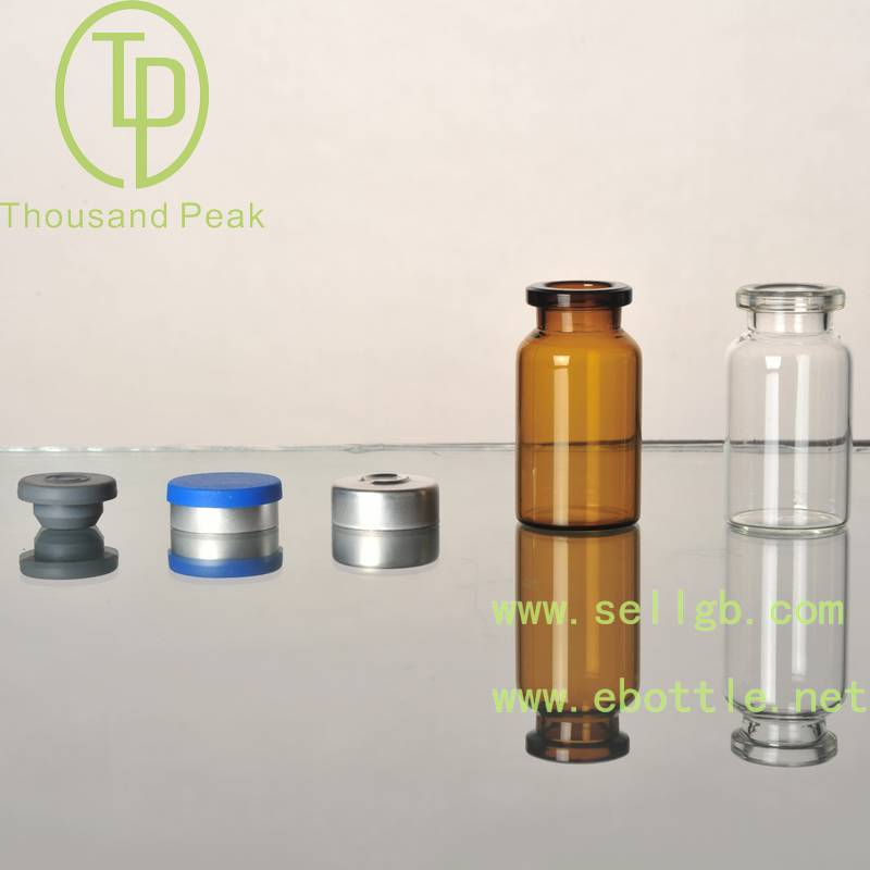 TP-4-13 5ml 低硼硅，中硼硅，进口料 西林瓶 注射剂瓶