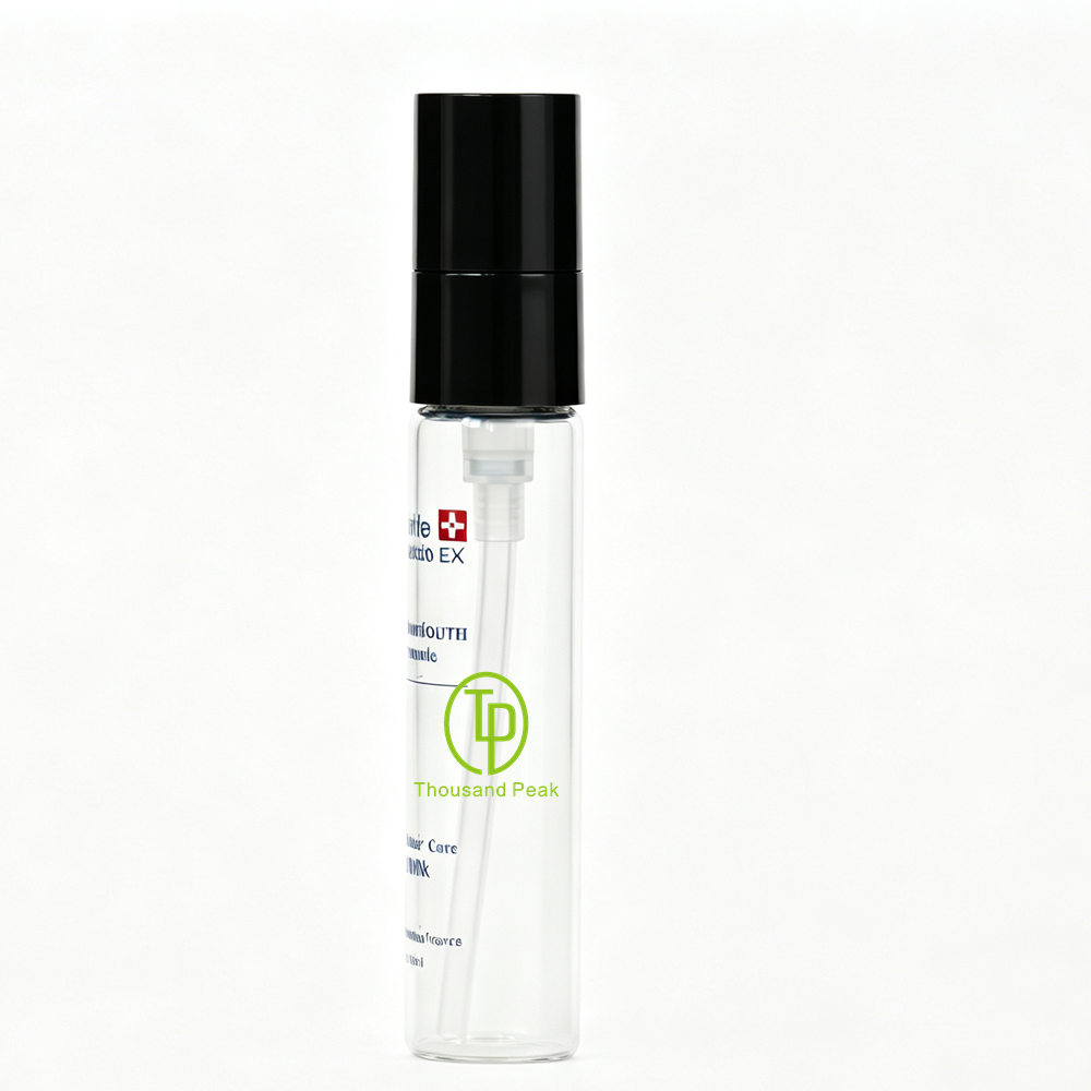 10ml 精密微量按压泵玻璃瓶 13-415口径（支持2-15ml定制） 护肤精油/活性精华便携瓶