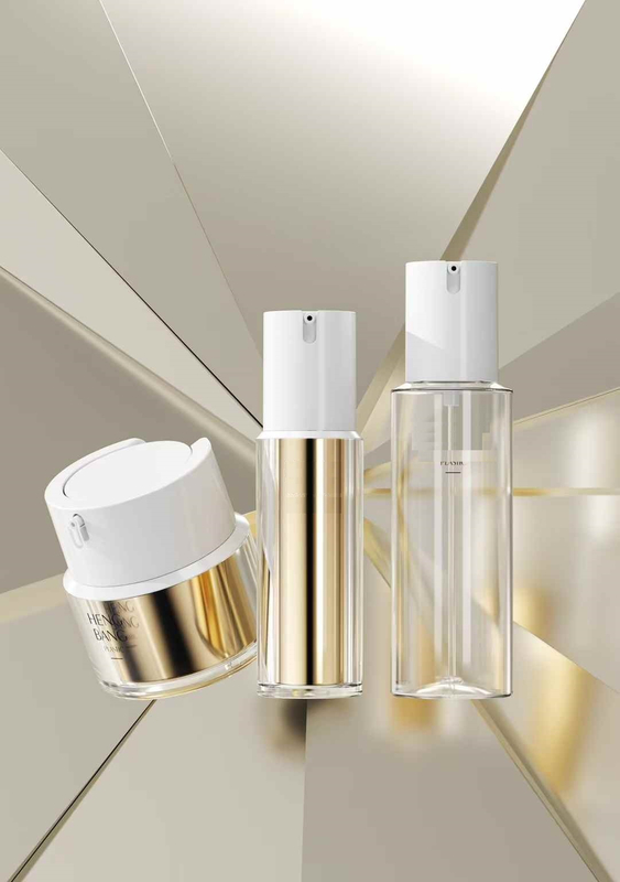 15ml+15ml 奢华金双萃精华双管瓶定制