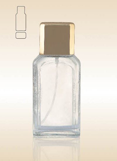 热出售的30ml玻璃香水瓶印度与喷雾器