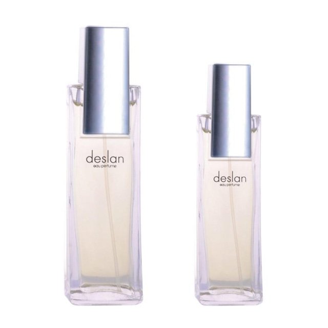 彩印空的30ml玻璃泵浪花香水瓶