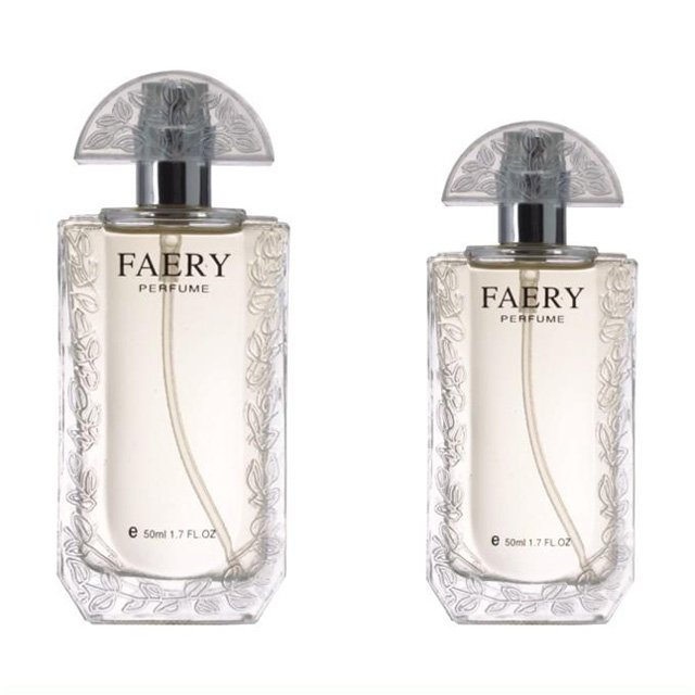 豪华定制的玻璃水晶浪花泵香水瓶