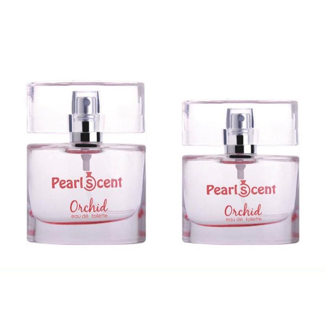 30ml 50ml香水玻璃浪花瓶与泵和盖帽，玻璃浪花瓶为香水，玻璃浪花瓶